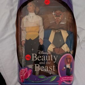 Disney Beauty and the Beast Belle and Beast Figures 1992